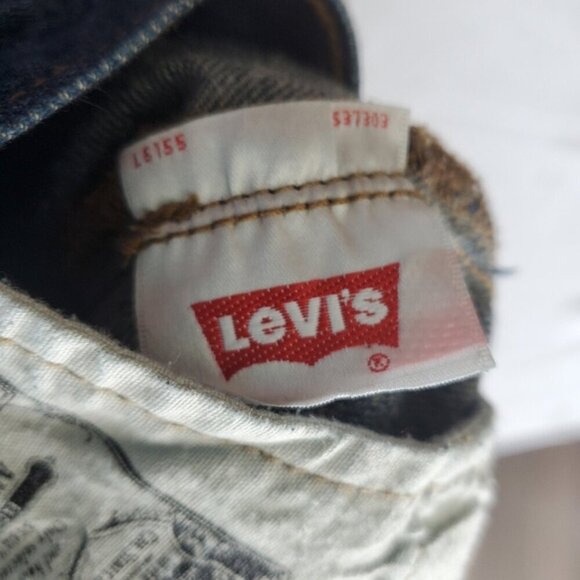 Levi's 515 Straight Leg Slim Fit Button Up Jean Size 26 - Picture 9 of 11